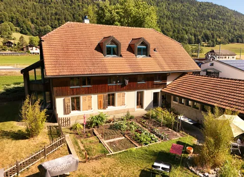 Ferme rénovée de deux logements, 383 m2 habitable – Espace, calme et élégance à portée de main
