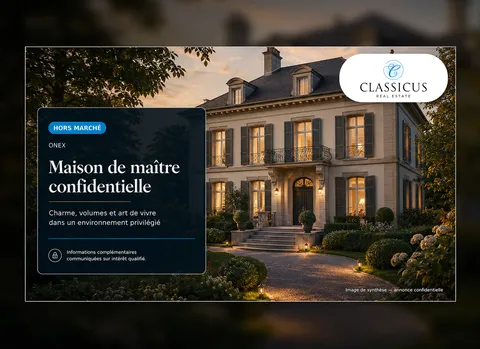 Propriété de maître confidentielle dans un écrin privé