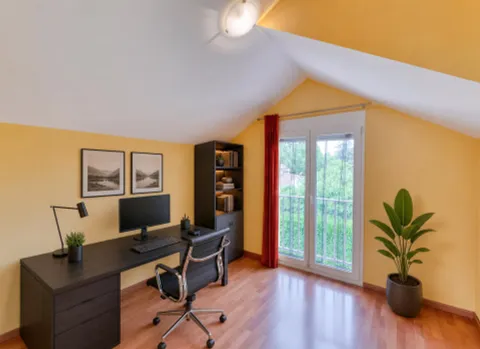 Villa familiale avec jardin arboré dans un quartier résidentiel de Vernier