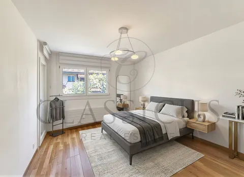 La Plaine – Appartement 4 pièces contemporain avec balcon, parking intérieur et accès immédiat à la gare