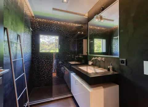 Aux portes de Carouge – Maison contemporaine avec rooftop jacuzzi et jardin paysager