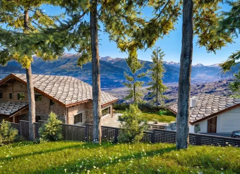 Un chalet d&rsquo;exception au cœur de Crans-Montana