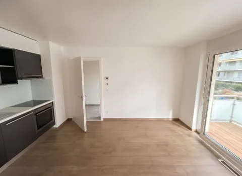 Studio moderne à Sion avec balcon, cave et place de parc
