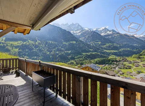 Superbe appartement en duplex de 7.5 pièces à vendre à Val-d’Illiez