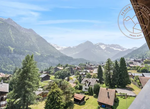 Magnifique attique avec vue panoramique à Champéry