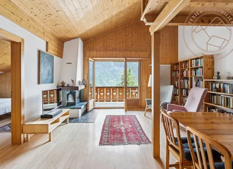 Magnifique appartement 4 pièces avec mezzanine et vue exceptionnelle à Champéry
