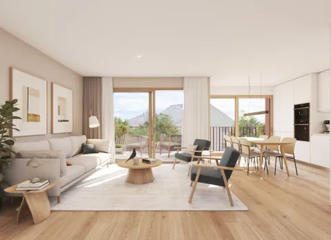 Rare à Chailly – Superbe duplex neuf avec terrasses