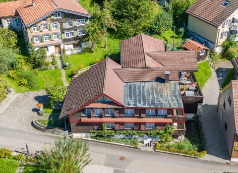 Charmantes Maisonette in Neu St. Johann SG zu verkaufen