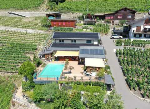 Magnifique maison avec panorama exceptionnel sur les montagnes