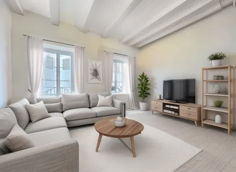 Duplex en attique à Allaman – Espace, lumière et couchers de soleil