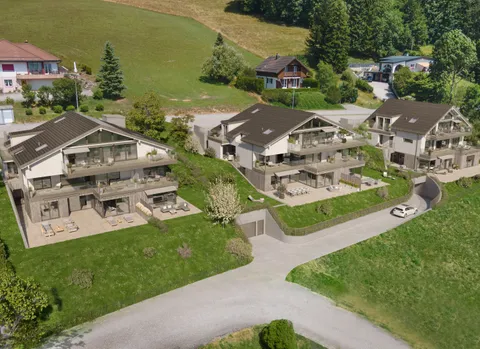 Magnifique promotion avec vue sur le lac de Joux