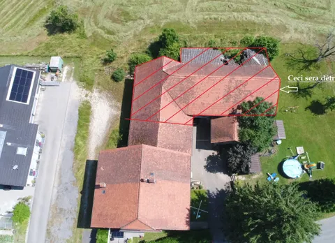 Pour investisseur ou promoteur, 2 appartements, possibilité pour un 3 ème appartement et terrain pour 3 maisons