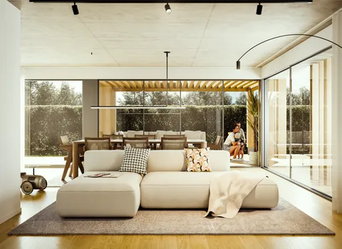 Villa jumelle contemporaine