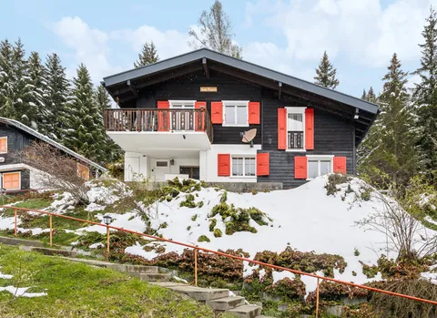 Chalet de 2 appartements à Morgins