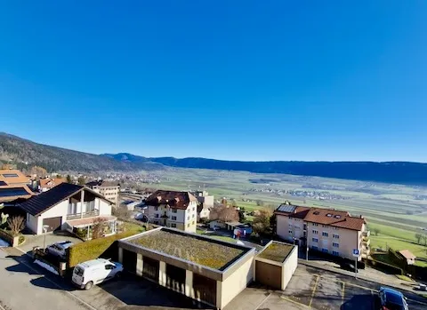 Exclusivité: En rénovation, 4,5 Pièces avec superbe vue sur le Val-de-Ruz