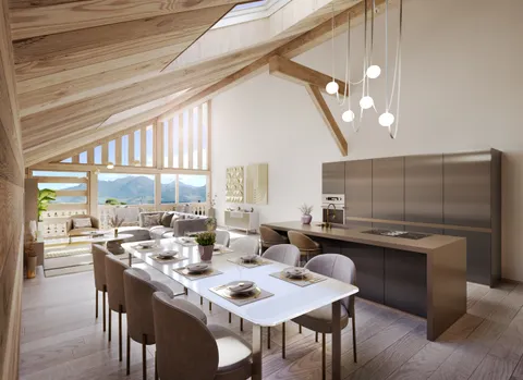 Nouvelle promotion à Choëx de deux appartements en duplex – lot C