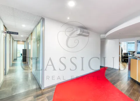 Grande surface de bureaux au 2ème étage – 263 m² – Genève Plainpalais
