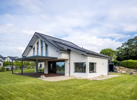 Villa contemporaine neuve avec vue sur le lac à St-Prex