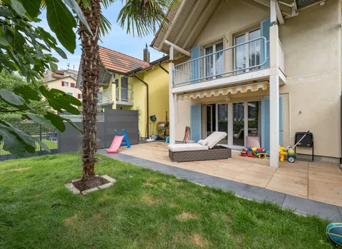 Familienfreundlich mit Garten