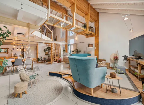 Votre loft en duplex au coeur de la nature –  à Villaz-St-Pierre (Fuyens)