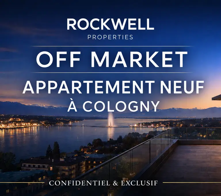 Appartement de luxe à Cologny