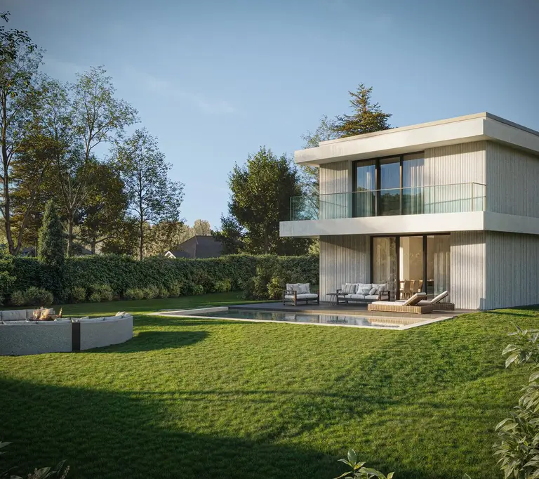 Copy: PERMIS EN FORCE : Villa neuve contemporaine de standing à Tannay