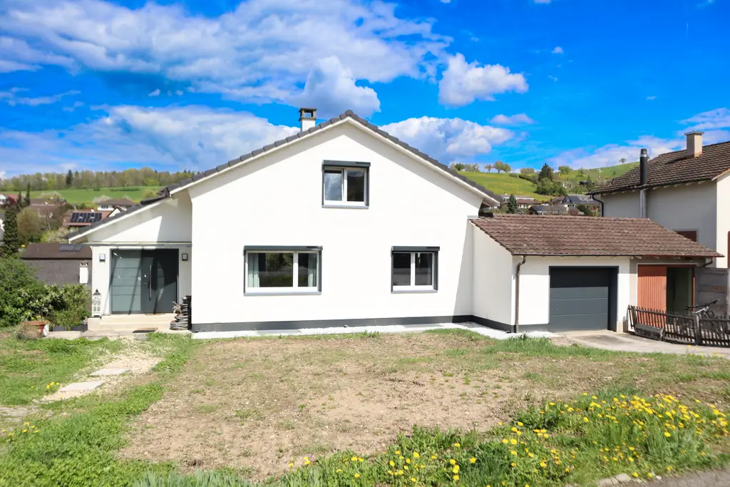 Ruhig und sonnig; 4,5 Zimmer-Einfamilienhaus an bester Lage