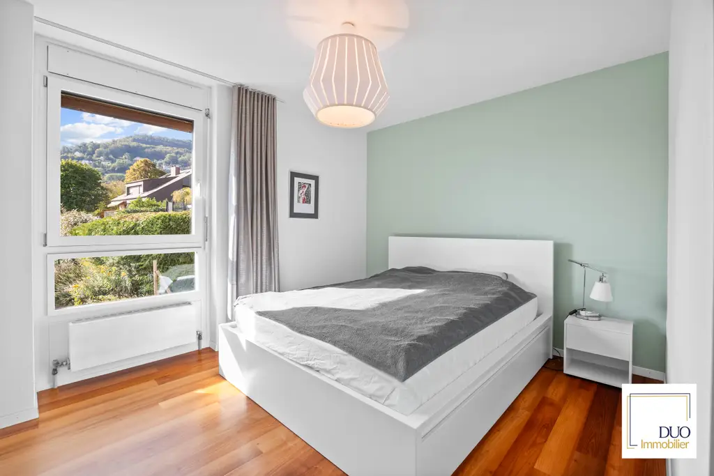 Maison mitoyenne de 5,5 pièces avec vue panoramique sur le lac Léman