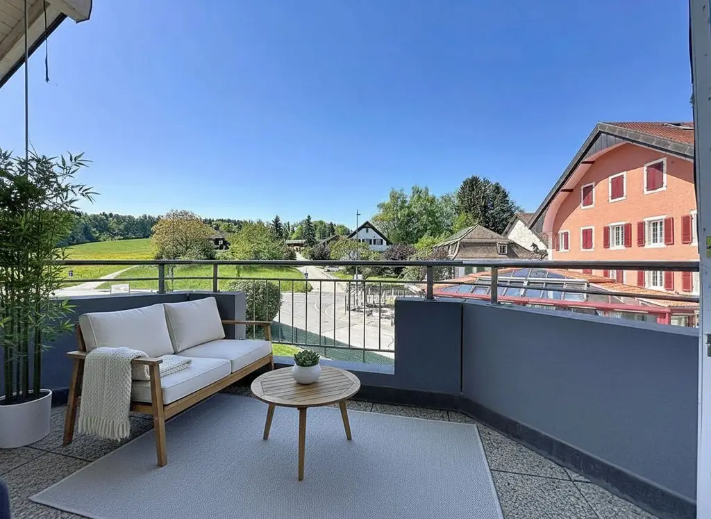 Duplex lumineux aux volumes généreux au cœur de Servion