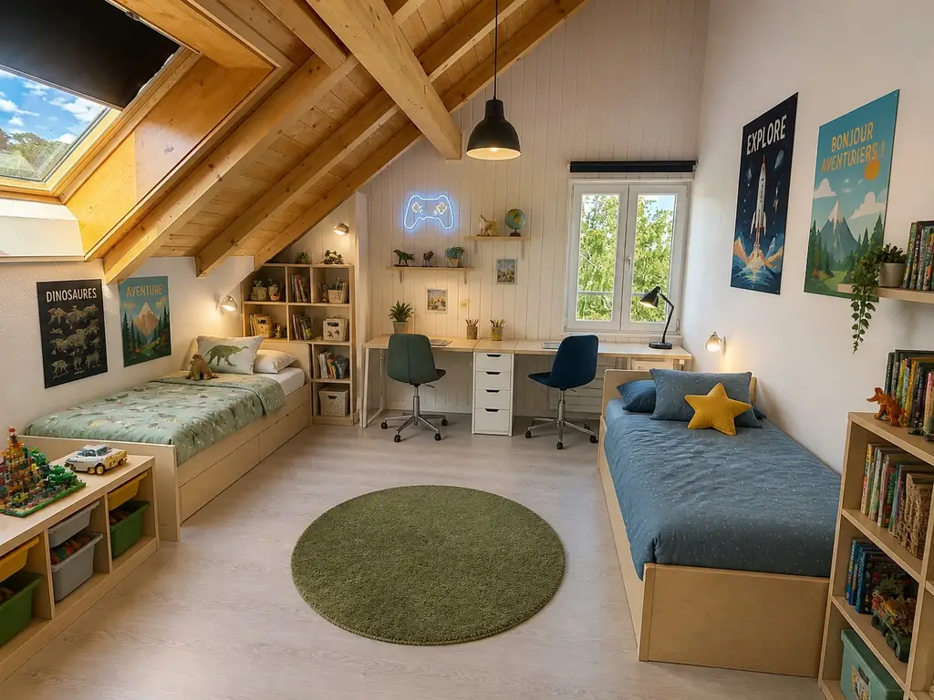 Magnifique appartement de 4,5 pièces avec entrée indépendante, jardin privatif et vue dégagée
