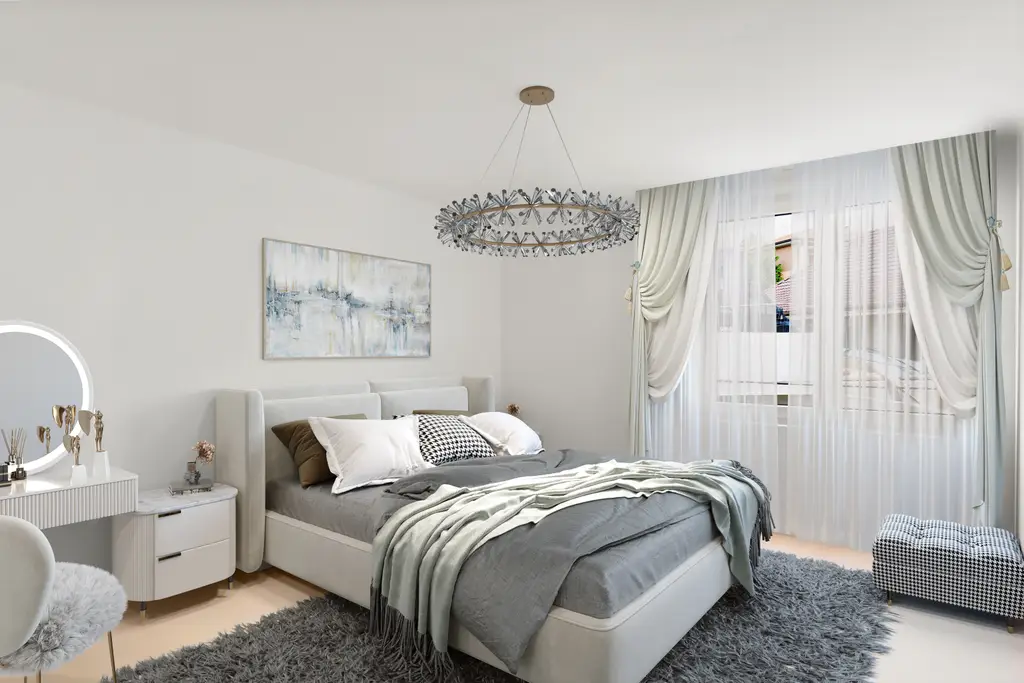 Neuchâtel – Superbe appartement 3.5 pièces Minergie-P avec balcon et prestations haut de gamme Appartement C