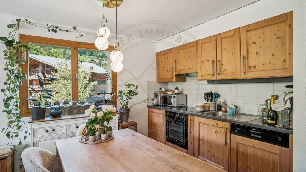 Charmant appartement avec vue panoramique à Val-d’Illiez