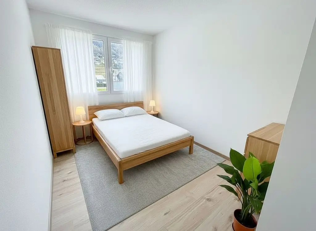 Attique lumineux avec grande terrasse et vue sur le lac – Cheyres