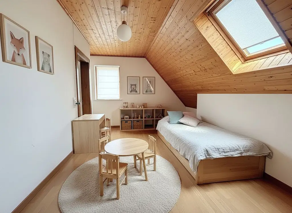 Maison individuelle de 6.5 pces avec apparemment de 3 pces, piscine et grand jardin – à 10 min de Lausanne