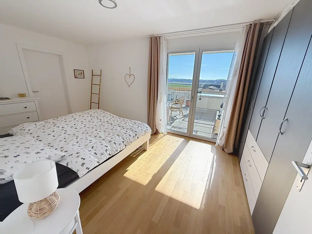 Attique d&rsquo;exception aux portes de neuchâtel