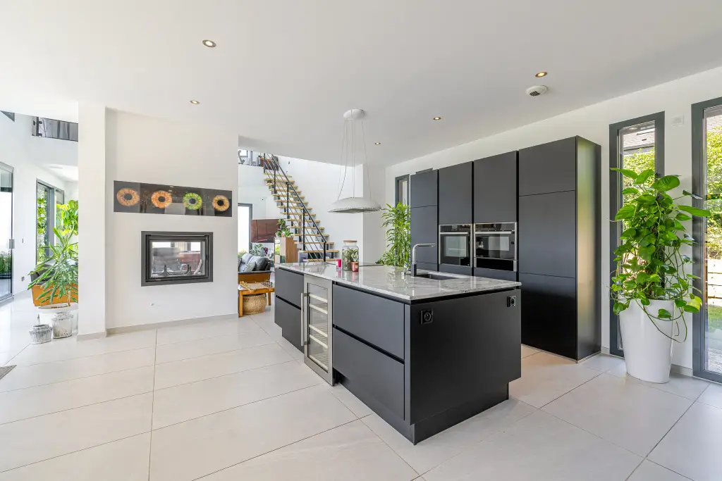 A VENDRE VILLA CONTEMPORAINE EXCEPTIONNELLE AVEC VUE PANORAMIQUE SUR GENÈVE