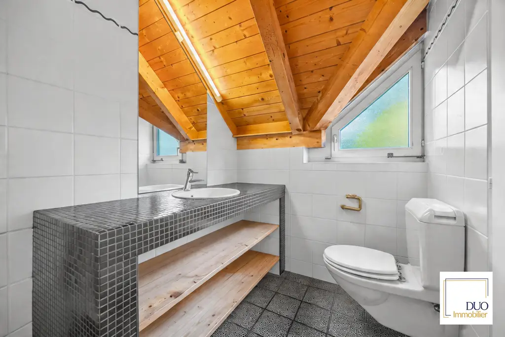 Villa d&rsquo;architecte avec vue lac, grand jardin et situation privilégiée