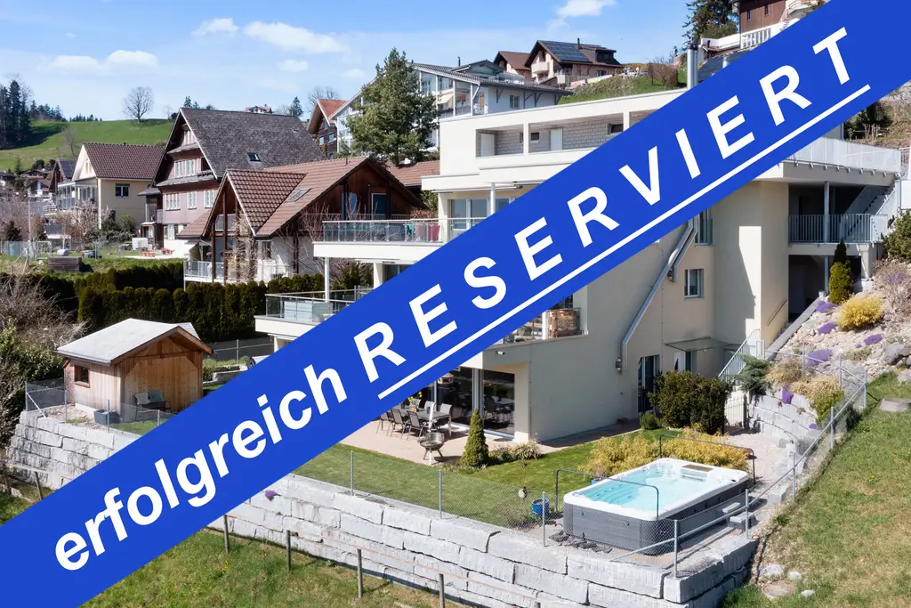 RESERVIERT – Traumhaftes Wohnen an nebelfreier Lage mit Berg- und Talsicht