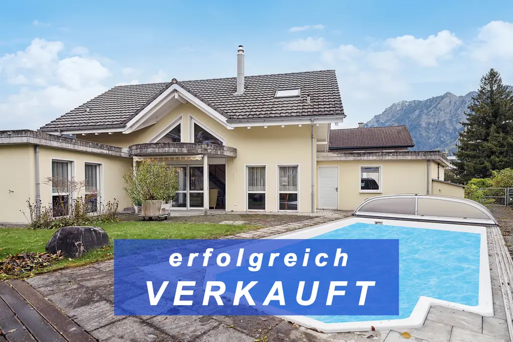 ***VERKAUFT*** Traumhaftes Einfamilienhaus in Buchs &#8211; Perfekt für die ganze Familie