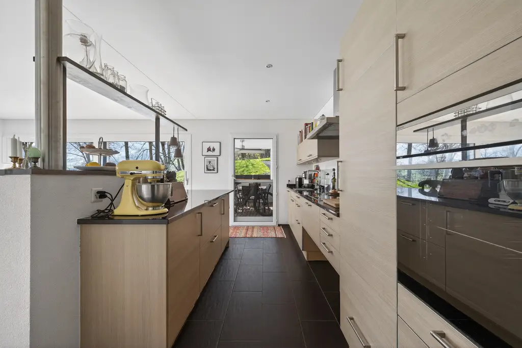 Unscheinbares elegantes Einfamilienhaus mit Panoramablick in Gams