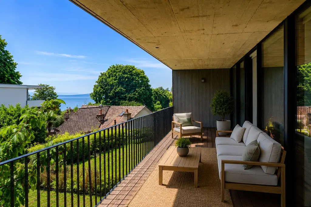 Moderne Duplex avec Jardin proche du lac