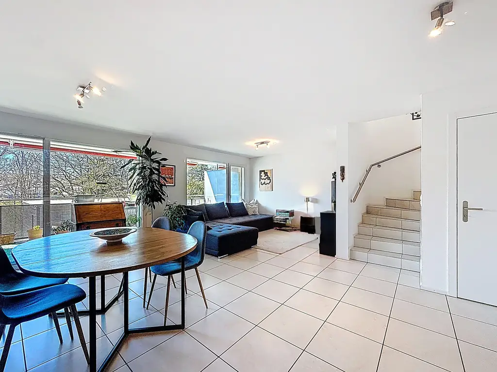 A louer: 4,5 pces en duplex avec balcon à louer à Belfaux