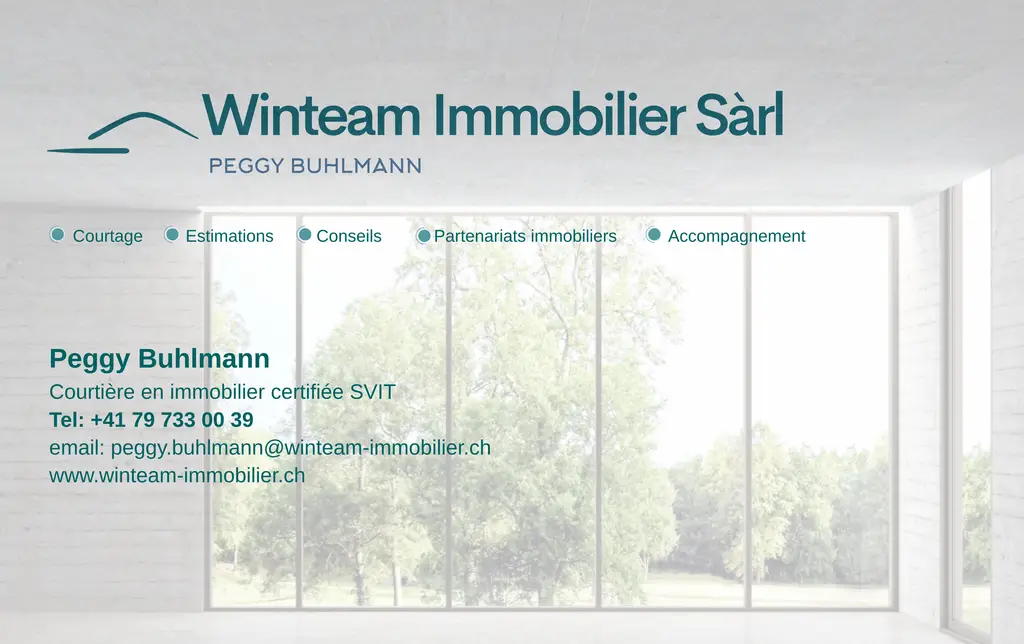 Villa individuelle de 6 pièces avec grand jardin et piscine chauffée  – à Payerne