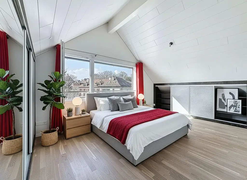 Duplex 4.5 pièces au dernier étage avec vue spectaculaire sur le Léman, les Alpes et les vignobles