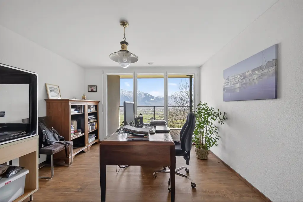 Unscheinbares elegantes Einfamilienhaus mit Panoramablick in Gams