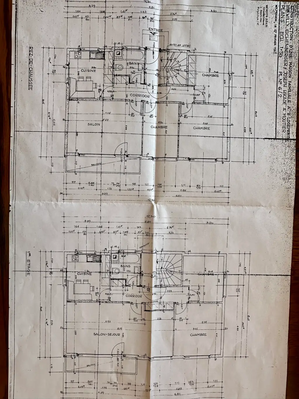 Maison de 2 appartements
