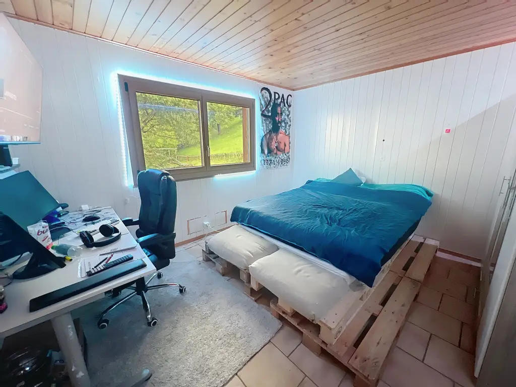 Maison individuelle avec vue panoramique sur le lac de Neuchâtel et Yverdon