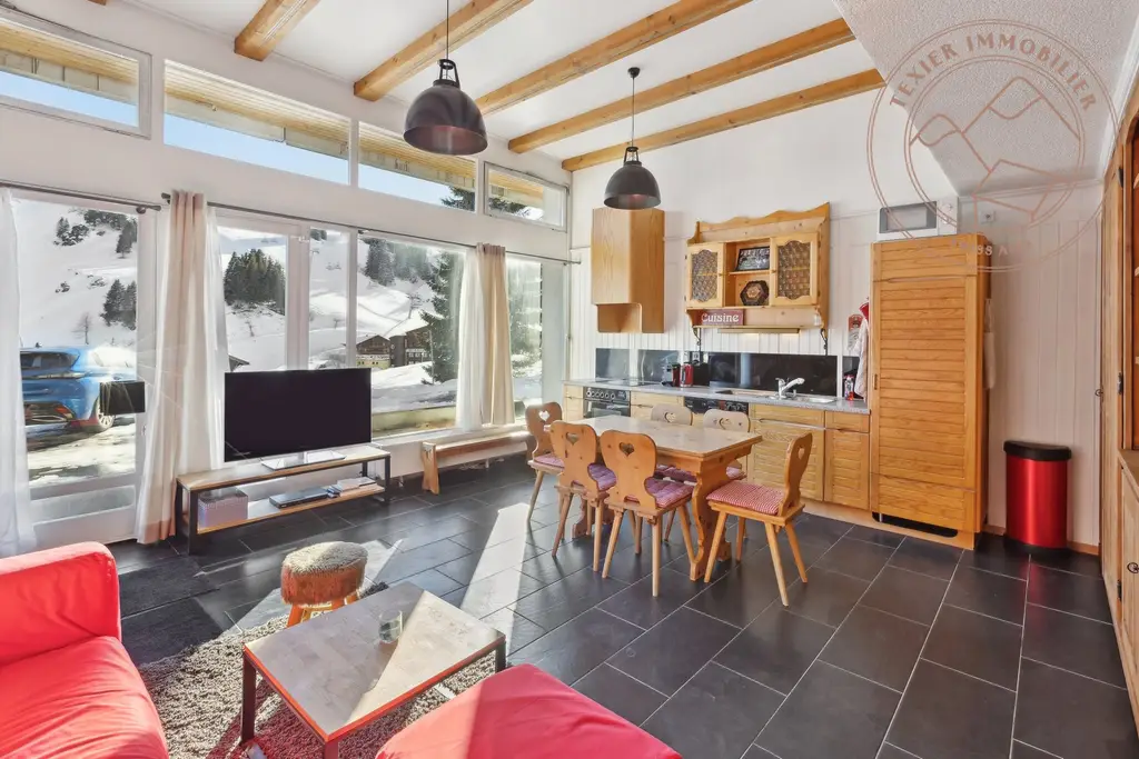 Appartement de 3.5 pièces « ski in/ski out » aux Crosets