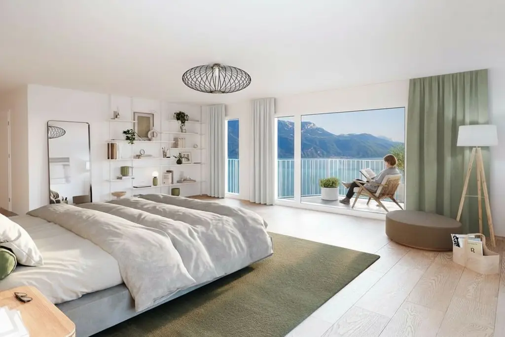 Prestigieux 5.5 pièces avec immense terrasse au rez – Vue panoramique sur le lac