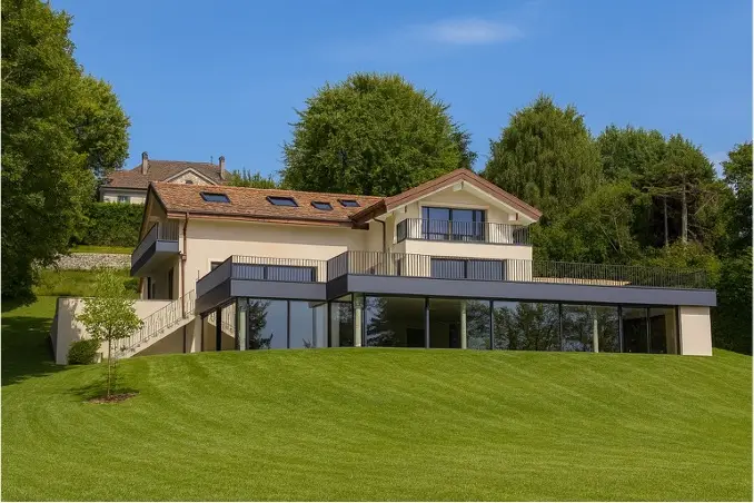 Propriété d’exception avec vaste parc à 10 minutes du centre de Lausanne
